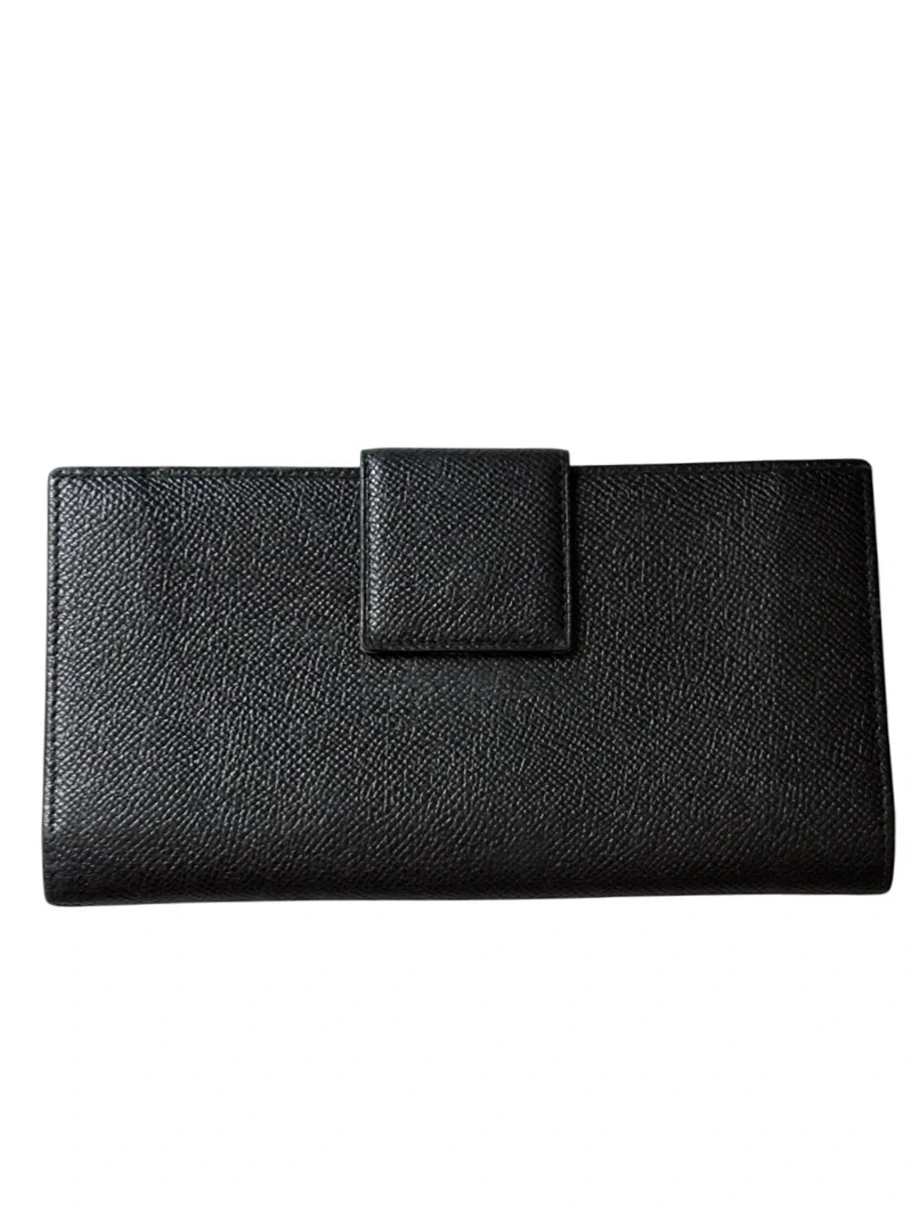 BULGARIA BVLGARI Black Leather Continental Wallet
